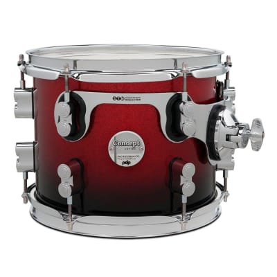 PDP Concept Maple Tom 10x8 Red To Black Fade image 1