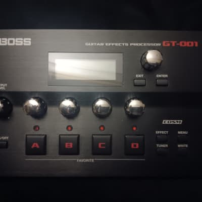 Reverb.com listing, price, conditions, and images for boss-gt-001-guitar-effects-processor