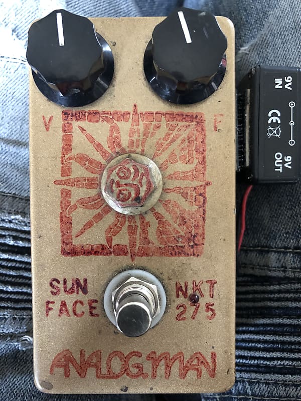 Analogman Sunface NKT 275 early white dot 2002 Gold | Reverb Czechia