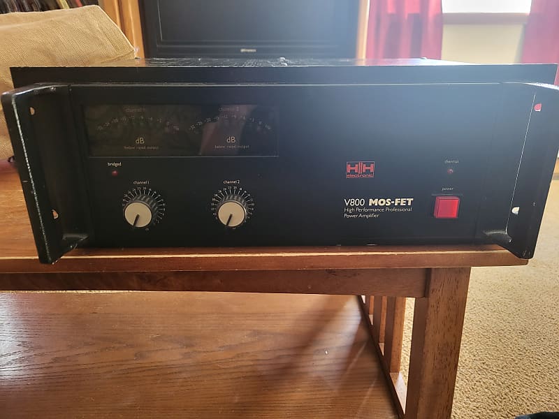 HH V800 Mosfet Power Amp Reverb
