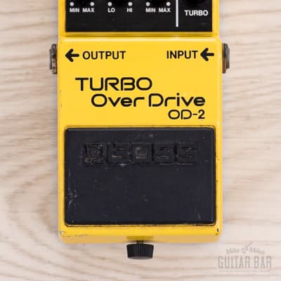 Boss OD-2 Turbo Overdrive | Reverb
