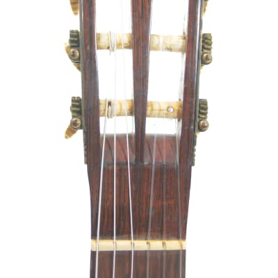 Guyot (Guiot) 1849 - Ladies' model Romantic guitar in Panormo style with smaller dimensions and excellent sound! image 8