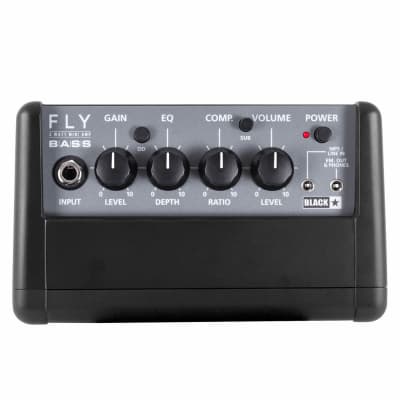 Blackstar Fly 3 Bass 3-Watt Mini Bass Combo/Cabinet Stereo Pack - Black image 3