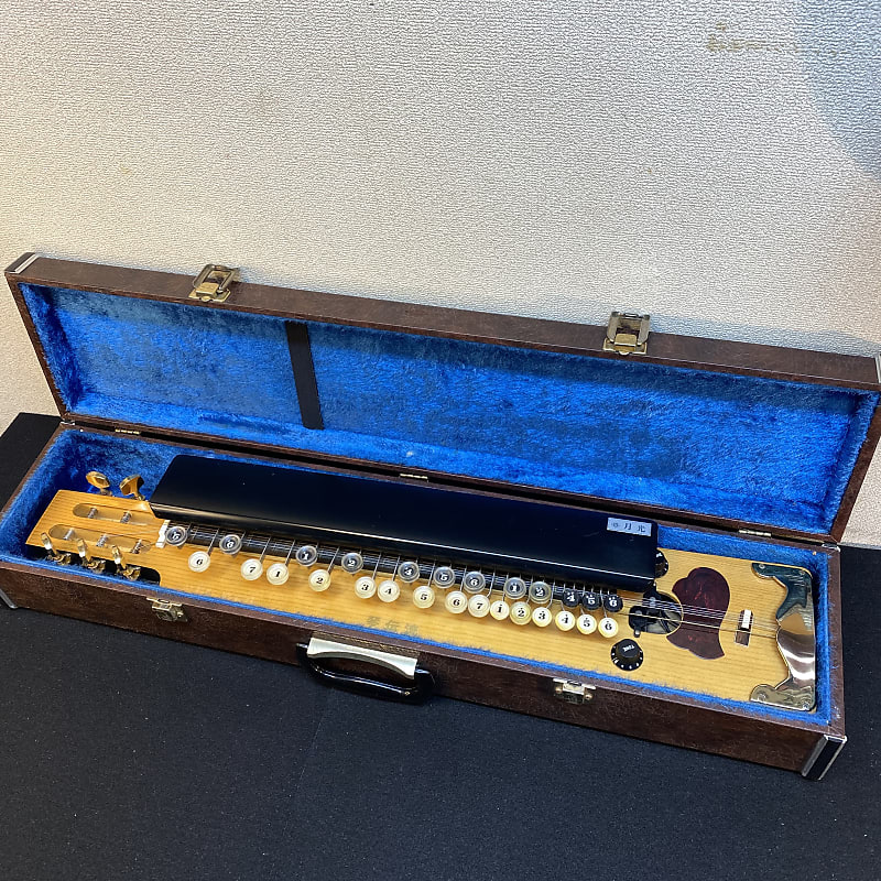 Wow! Taisho Goto Nagoya harp. Keyed, lap steel like Reverb