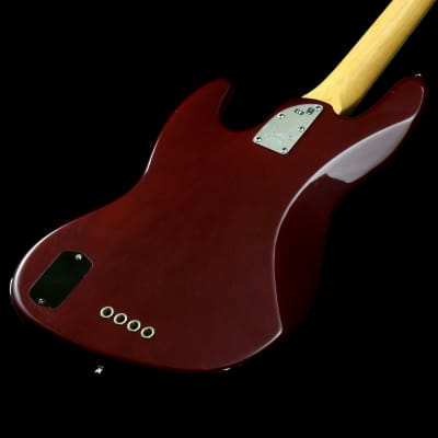 Fender USA Fender American Deluxe Jazz Bass N3 Wine Red [SN US11002142] (04/18) image 2