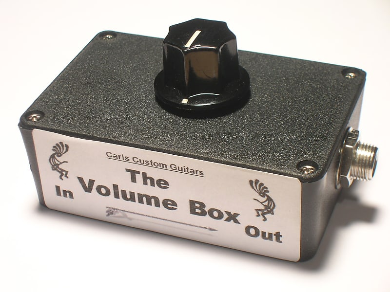 Carl's Custom Guitars Volume Box Guitar Amp Effect Loop Smooth Audio Taper Master Volume Attenuator image 1