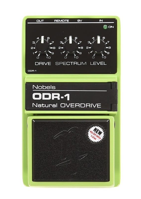 Nobels ODR-1 Overdrive pedal w/ Bass Cut Switch image 1