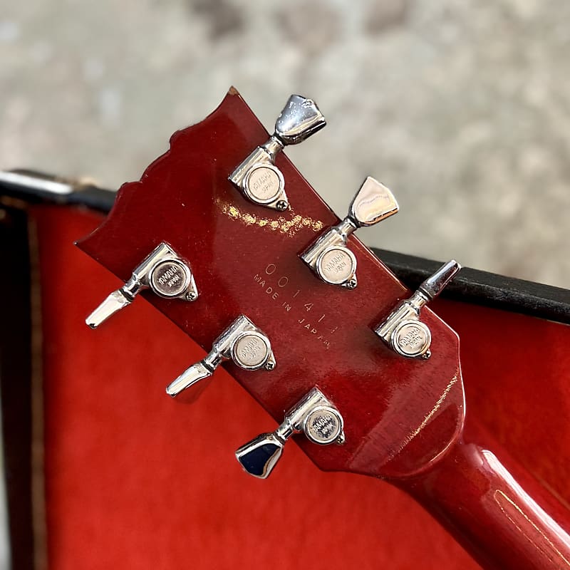 Yamaha Super Axe バイオレット ギター Yamaha SA1000 Super Axe - Walnut Semi Hollow 335 Style Japan