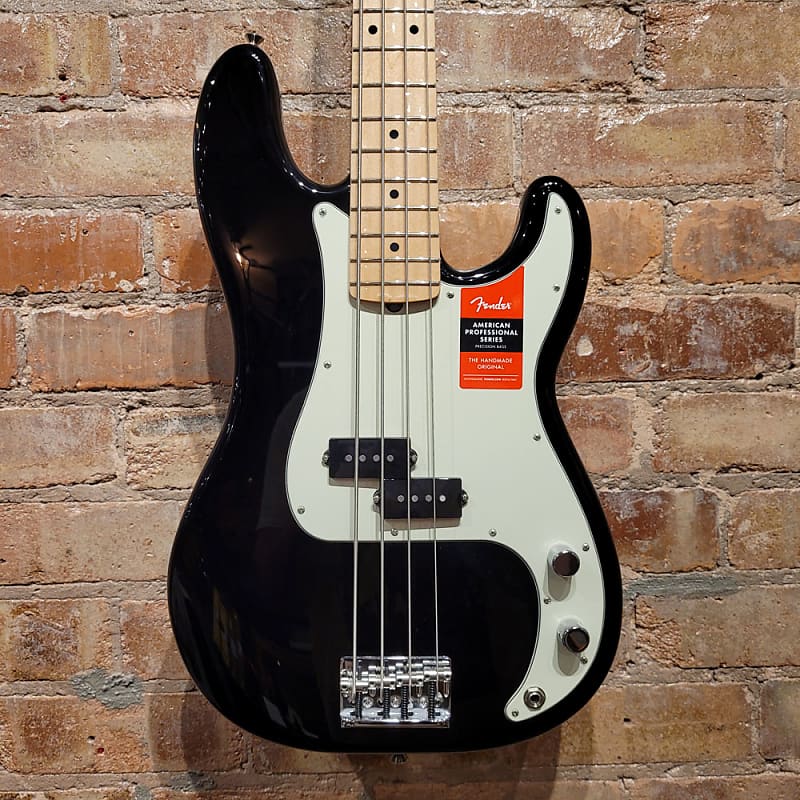 Fender Precision Bass Bass Guitar Black American Reverb UK