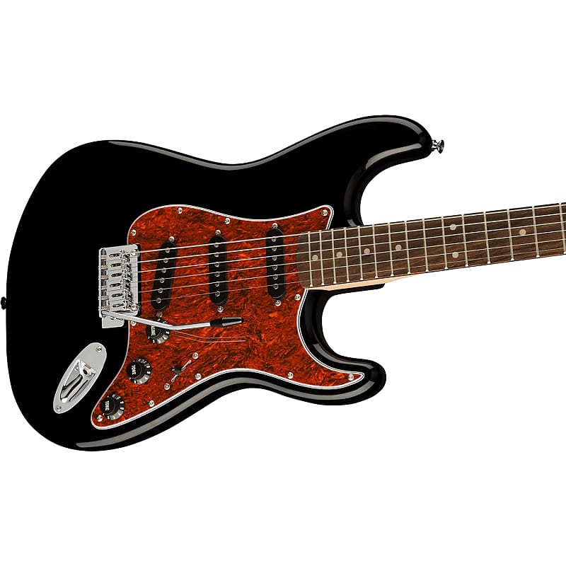 Fender Squier Affinity Stratocaster - Limited Edition Black Fender Squier Affinity Stratocaster - Limited Edition Black