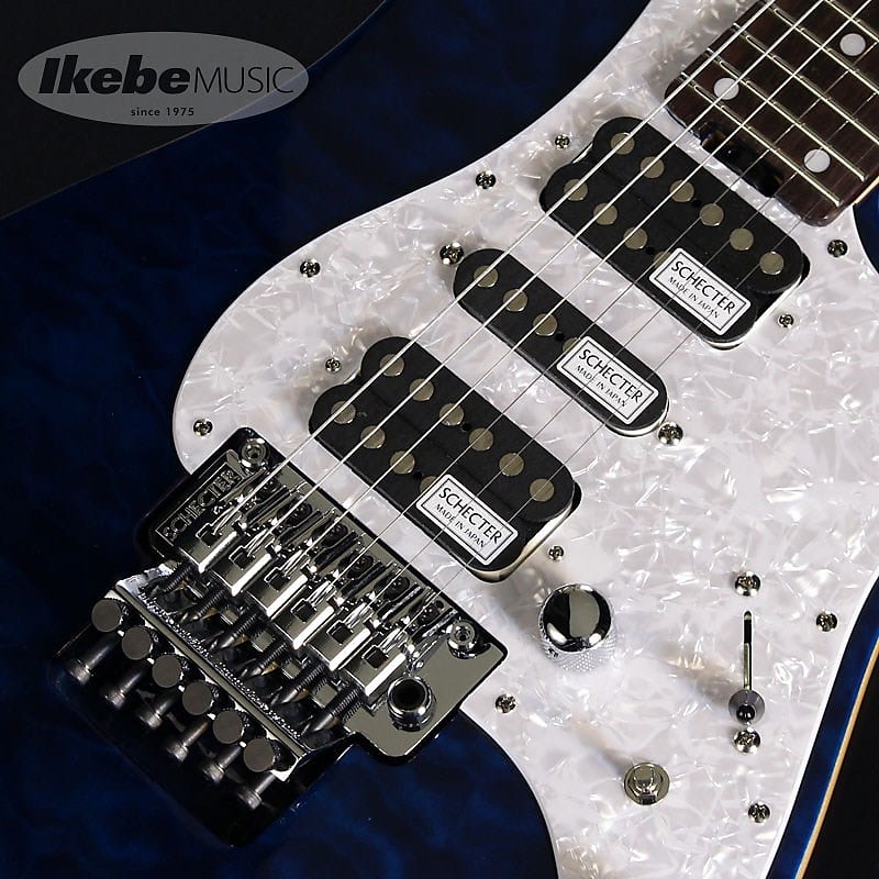 SCHECTER SD-2-24-AL-VTR (See-Thru Blue/Rosewood) ｜イケベ