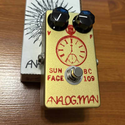Analog Man Sun Face Fuzzface fuzz pedal