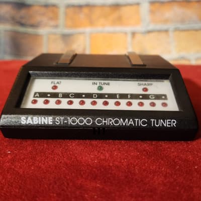 Sabine ST-1500 AutoTuner Chromatic Guitar/Instrument Tuner with Box | Reverb