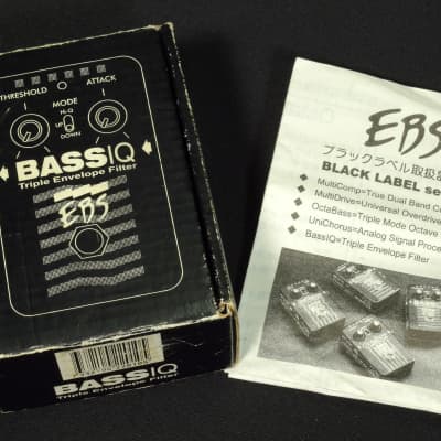 EBS EBS BassIQ BlueLabel Triple Envelope Filter [12/01] | Reverb