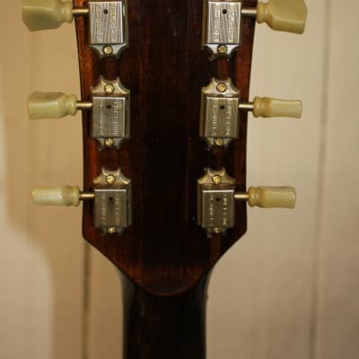 Gibson 73-75 J-45 Deluxe Guitar Sunburst With Hard Shell Case image 9