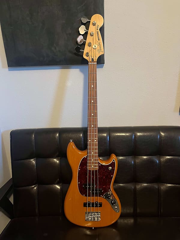 Fender Player Mustang Bass PJ w/ Gig Bag | Reverb