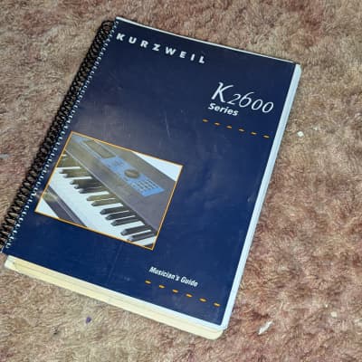 Kurzweil K2600 / K2600R Musicians Guide