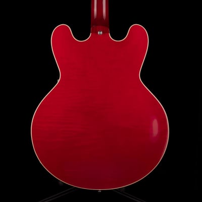 Heritage H-535 Semi-Hollow Trans Cherry Electric Guitar with Case image 16