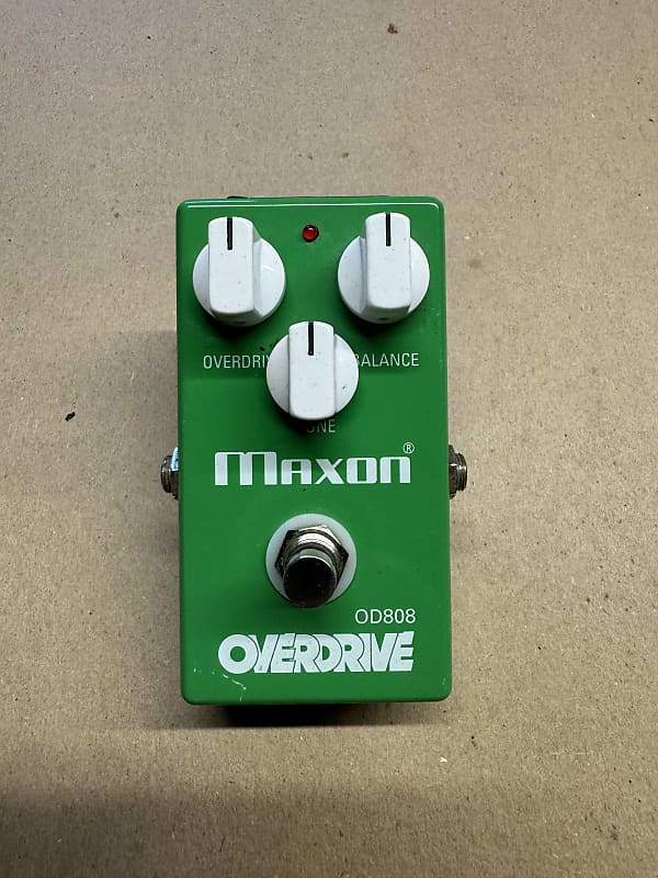 Maxon OD-808 Overdrive Pedal / OG Tubescreamer | Reverb