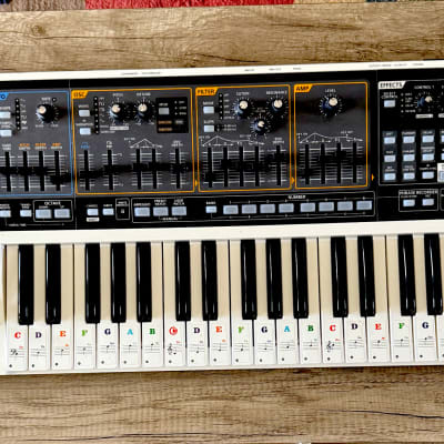 Roland SH-01 GAIA 37-Key Digital Synthesizer 2010 - 2012 - White