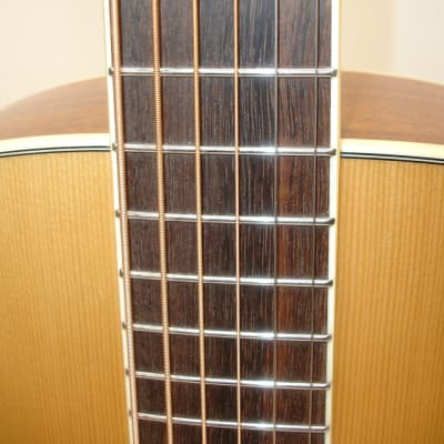 2022 Alvarez ABT60E Artist 60 Baritone Acoustic Electric Guitar, Natural image 7