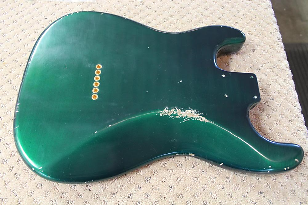 MJT Hardtail Ash St Body Green Burst 超軽量