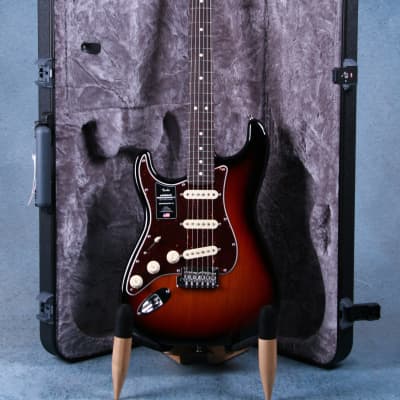 Fender American Professional II Stratocaster Left Handed Rosewood Fingerboard - 3-Color Sunburst - US210058683 - 3-Color Sunburst image 8