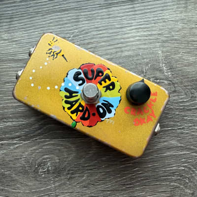 ZVex Super Hard On Boost Hand-Painted | Reverb