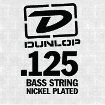 Dunlop DBN125T Nickel Wound Tapered Bass String - 0.125
