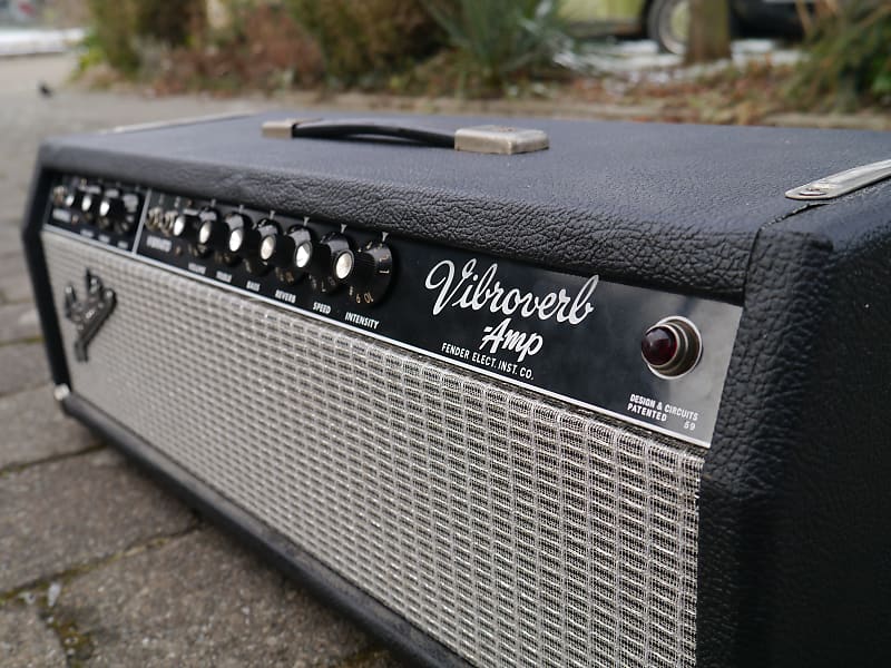 1973 Fender Vibroverb (Tube Amp Head with Spring Reverb, Reverb UK
