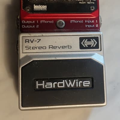 Reverb.com listing, price, conditions, and images for digitech-hardwire-rv-7-stereo-reverb
