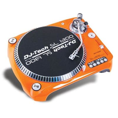 DJ Tech - SL1300MK6USB-ORA - Direct Drive USB Turntable w/ USB Output - Orange Bild 1