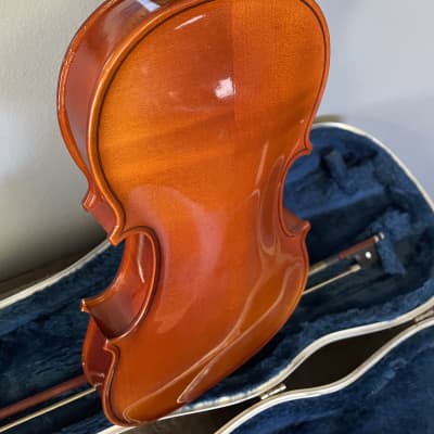 2006 glaesel shop antonius stradivarius 1713 4/4 full size violin outfit - made in west germany image 6