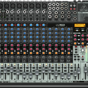 Behringer Xenyx QX2222USB Mixer with USB Interface and Effects