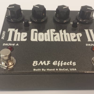 BMF Effects The Godfather II Dual Overdrive Guitar Effect Pedal for sale