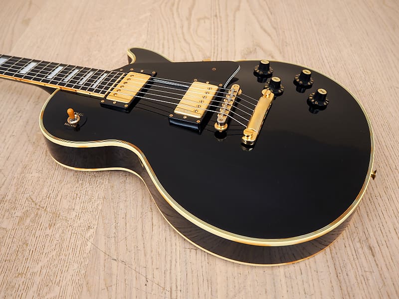 1979 Yamaha LP-800C Lord Player Custom Black Beauty Electric Guitar Ebony  Japan, Matsumoku