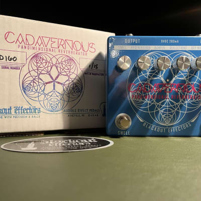 Reverb.com listing, price, conditions, and images for blackout-effectors-cadavernous