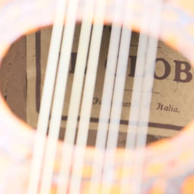 MANDOLIN ANTIQUE ITALIAN BOWLBACK ‘IL GLOBO’ 1890s ITALY image 11
