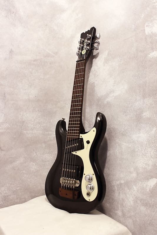 Mosrite Mini Octave Guitar Black 1995 | Reverb Brazil