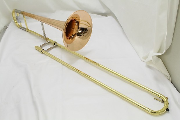 YAMAHA YSL-3530R Tenor Trombone Free Shipping With Case USED Japan FedEx