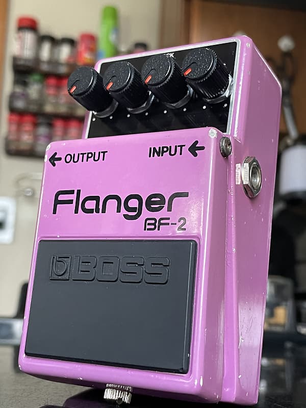 Boss BF-2 Flanger 1980-1984 (Black Label) Made In Japan