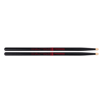 Pro-Mark TXRRW-AG Rich Redmond ActiveGrip 595 Hickory Oval Wood Tip Drum Sticks