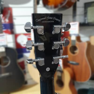 Tanglewood TW5BLA Winterleaf Blonde Dreadnought Acoustic Guitar (Aquamarine) image 10