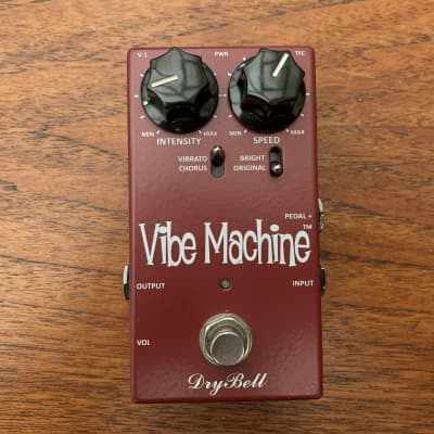 DryBell Vibe Machine V1 Univibe and Vibrato Guitar Pedal. 2010s - Red for sale