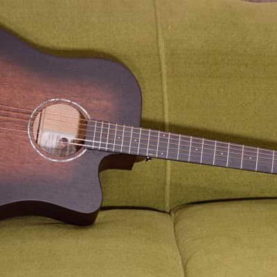 (All Offers Considered) Tanglewood TWCR-DCE Crossroads Dreadnought 2022 Whiskey Barrel Burst image 3