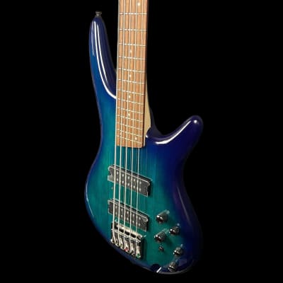 Ibanez SR375E Bass Guitar in Sapphire Blue image 5