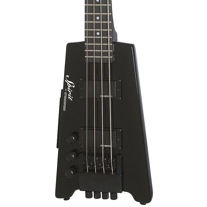 Steinberger XTSTDL4BK1 Left Handed 4-String Bass Guitar - Black image 1