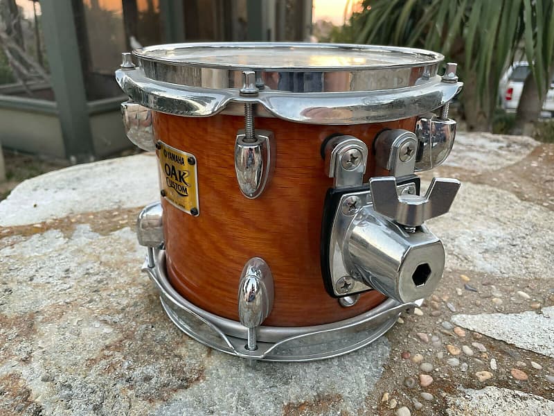 Yamaha Oak Custom 8 Inch Tom Drum (7x8) Honey Amber | Reverb