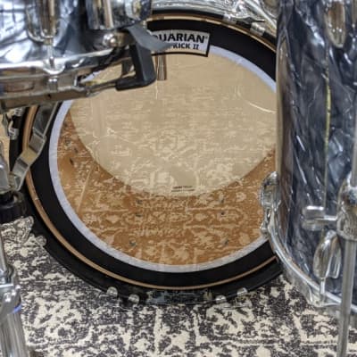 Slingerland 4-Piece Black Diamond Pearl Drum Set image 21
