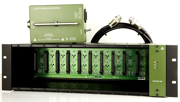 IGS Audio Panzer 10-Slot 500 Series Rack with PSU image 1